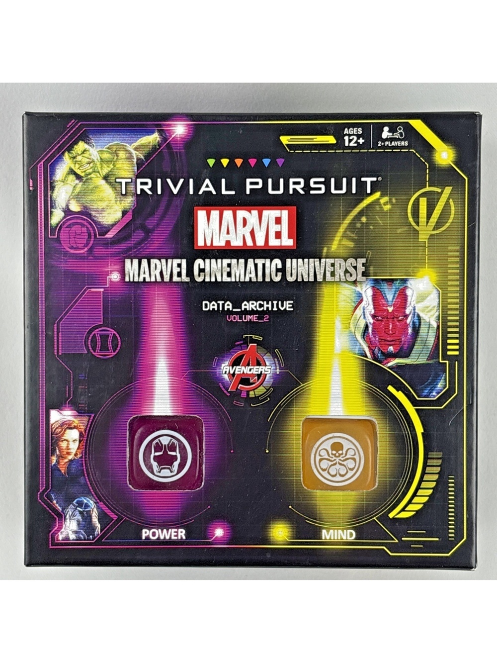 Trivial Pursuit Marvel Cinematic Universe MCU Data Archive Volume 2 Game